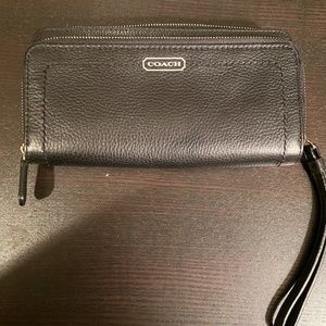 Authentic Coach Accordion Wallet